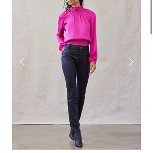 Bella Dahl Lennon faux leather pants